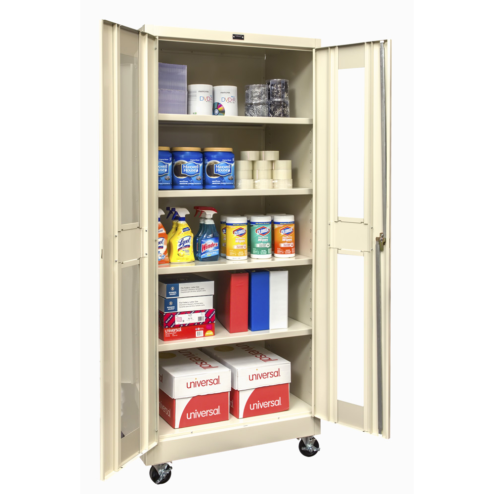 Mobile Safety View Storage Cabinet