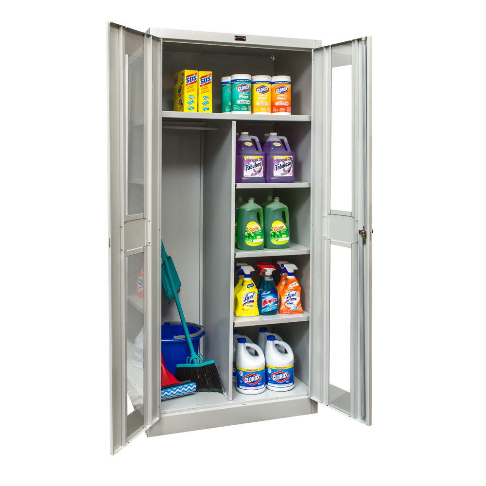 Combination Cabinet with Safety View Doors