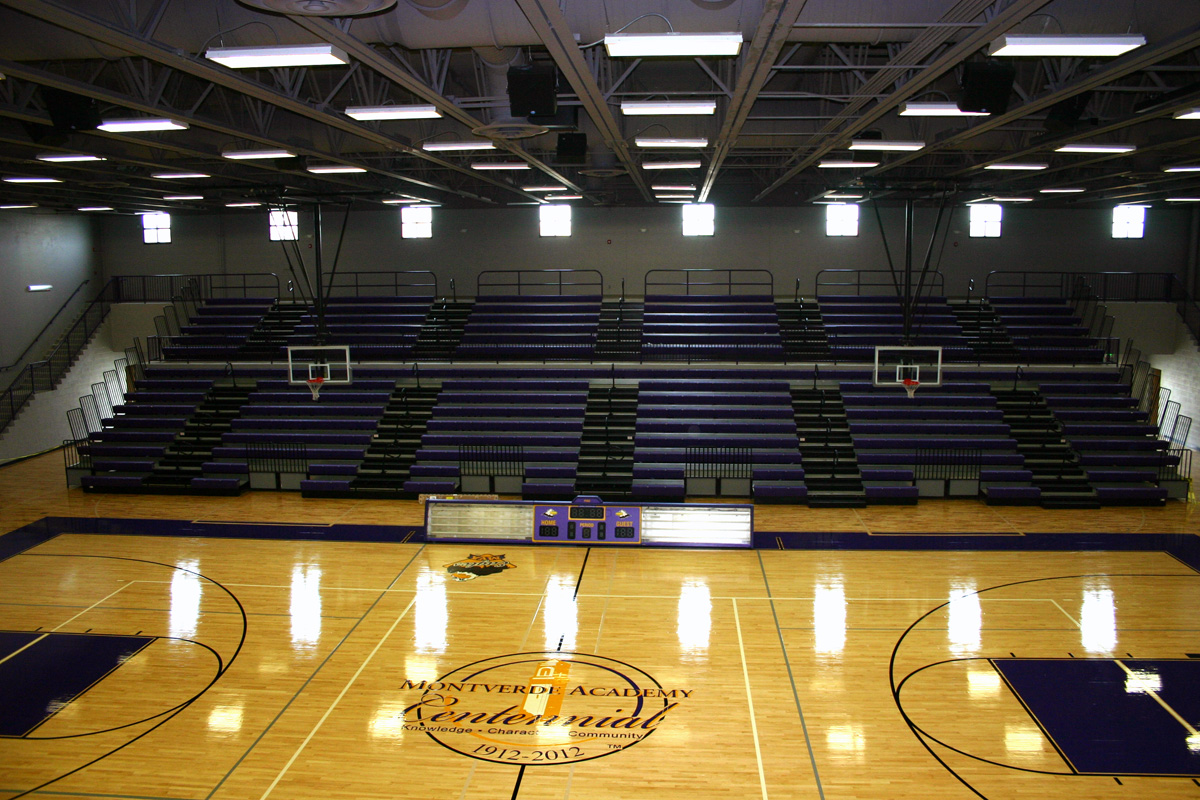 Montverde Academy Telescopic Seating